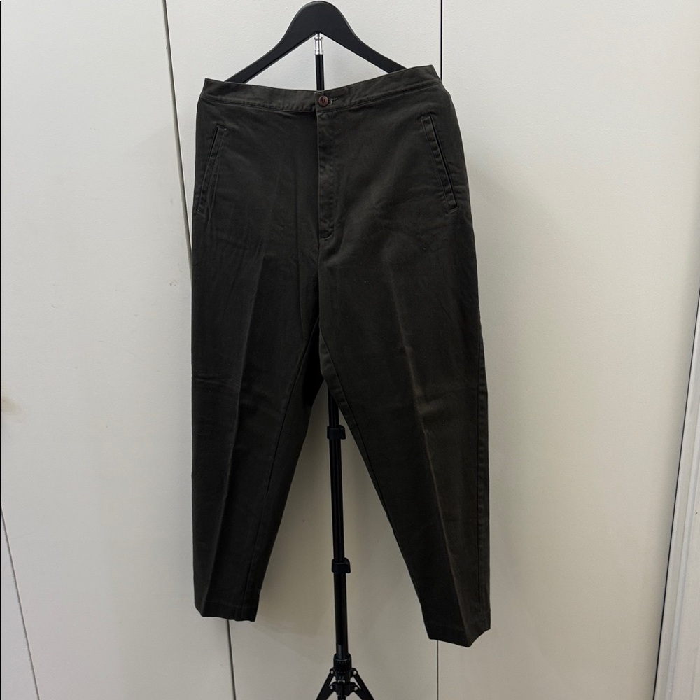 Dressbarn Women's Dark Olive Trousers